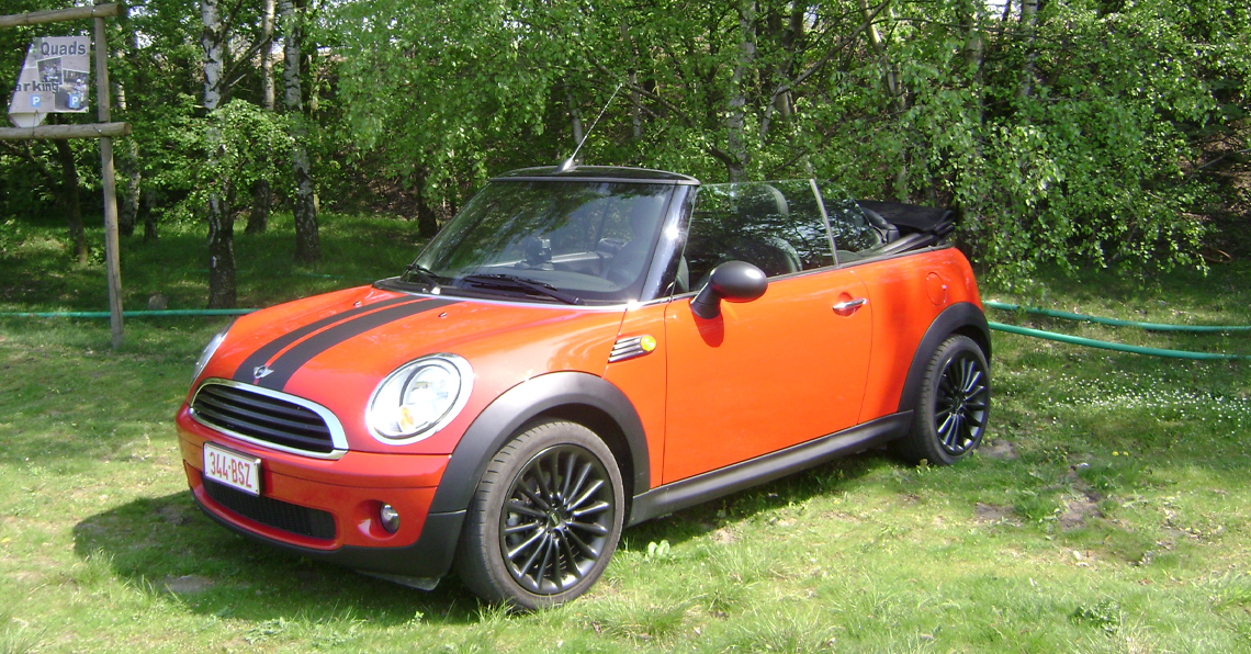 Mini cabrio huren